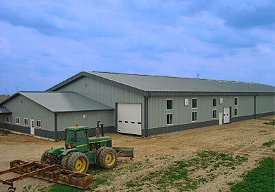 Farm Steel Storage Building