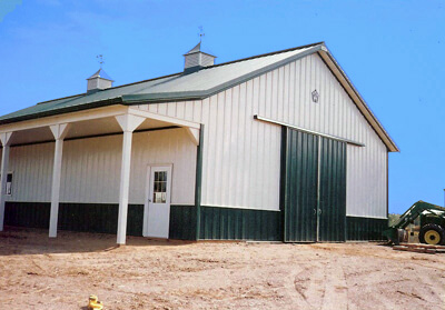 Horse Barn - 36' x 60' x 14'