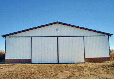 Large Steel Machinery Storage Building - 72' x 160' x 18'