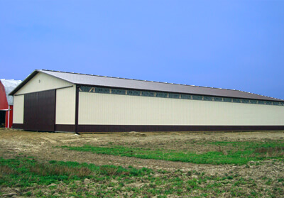 Large Steel Storage Building - 72' x 152' x 18'