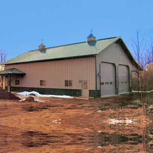 Pole Barn Building Residential Storage Mi 1