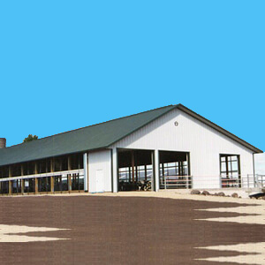 Pole Barn Metal Building Dairy Livestock Freestall Barns Mi 1