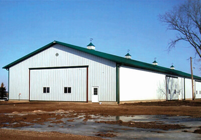 Steel Storage Building - 60' x 208' x 16'