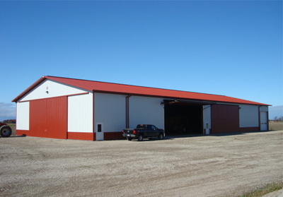 Steel Storage Building - 72' x 160' x 18'